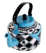 Check mate hand painted kettle