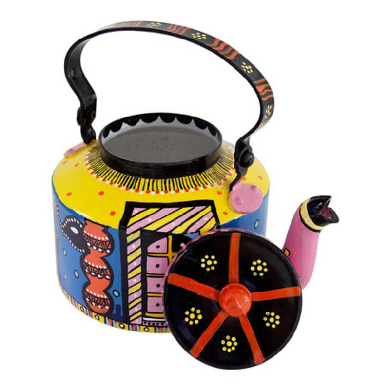 Fortune lord hand painted kettle Pulpypapaya 953080