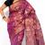 Georgette zari work banarasi border saree