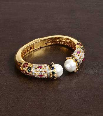 High Quality  Kundan Bracelet For Style Icons 4
