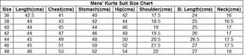 Men's Handloom Gray Kurta Pyjama 6