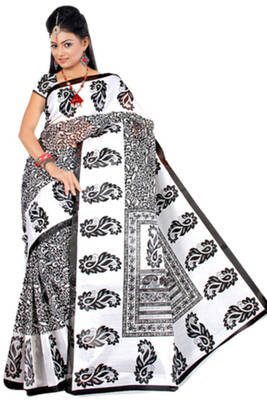 Pavecha's  Mangalgiri Cotton Blend Printed Saree MK650 1