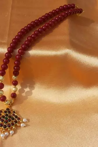 Red Stone Necklace