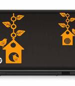 Bird house laptop decal