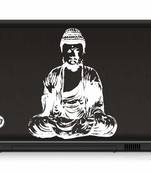 Buddha laptop decal