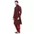 Red Kurta Pyjama Men's