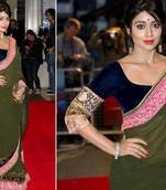 Shreya Saran Bollywood Replica Saree