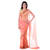 Multi Color Zari Border Tie-Dye/Shibori Saree with Blouse Piece