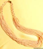 Beige Colour Elegant Indowestern Necklace