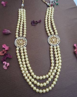 Stunning Pearl & Kundan Necklace 1