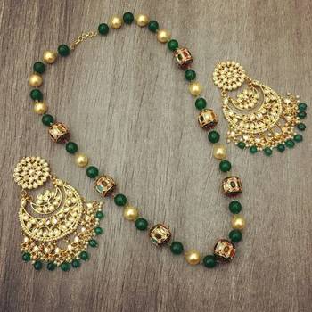 Green Necklace Set 1