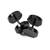 Earrings for Men Boys Studs Black BarBell Dumbell Piercing Bali by BeBold