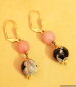 Semi Precious Dangling Earrings