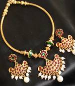 Gorgeous Unque Temple Jewel Set Dj04301