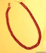 Ruby Semi Precious Fine Necklace