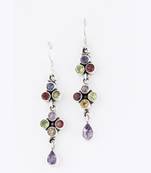 Magical Chandlier Design Earrings With Faceted Gemstones_21