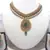 Sky Blue pearl Dulhan Necklace Set