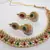 Multi color pearl gota necklace set