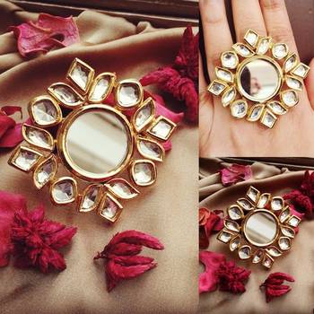 Stunning Kundan Ring 1