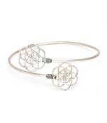 Alloy Armlet For Women Symbolic Armlet  Silver