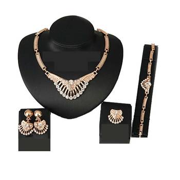 Gold Diamond necklace-sets 1