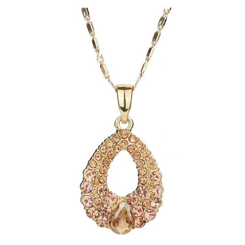 Gold Cubic Zirconia necklace-sets