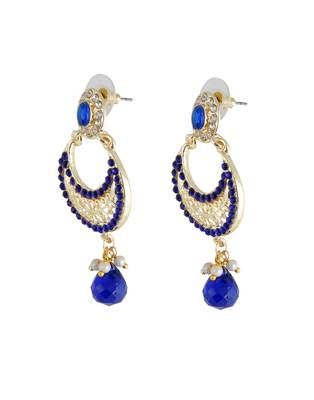 Cerulean Moon Beam Earing 2