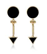 Jet Cheering Decadic Earring