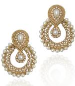 Pearl traditional ethnic Indian earring b332