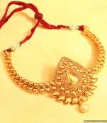 Antique Gold Look Paisley Bajuband