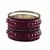 Pink Studded Jewellery Crystal Bangles And Bracelets