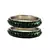 Green Studded Jewellery Crystal Bangles And Bracelets