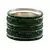 Green Studded Jewellery Crystal Bangles And Bracelets