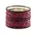 Pink Studded Jewellery Crystal Bangles And Bracelets