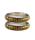 Gold Studded Jewellery Crystal Bangles And Bracelets