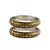 Gold Studded Jewellery Crystal Bangles And Bracelets