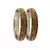 Gold Studded Jewellery Crystal Bangles And Bracelets