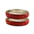 Red Studded Jewellery Crystal Bangles And Bracelets