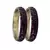 Purple Studded Jewellery Crystal Bangles And Bracelets