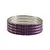 Purple Studded Jewellery Crystal Bangles And Bracelets