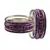 Purple Studded Jewellery Crystal Bangles And Bracelets