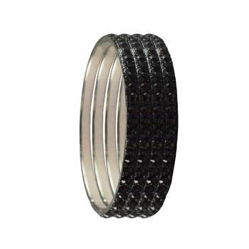Grey Studded Jewellery Crystal Bangles And Bracelets 2