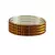 Orange Studded Jewellery Crystal Bangles And Bracelets