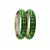 Green Studded Jewellery Crystal Bangles And Bracelets