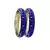 Blue Studded Jewellery Crystal Bangles And Bracelets