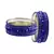 Blue Studded Jewellery Crystal Bangles And Bracelets