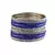 Blue Studded Jewellery Crystal Bangles And Bracelets