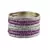 Purple Studded Jewellery Crystal Bangles And Bracelets
