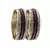 Purple Studded Jewellery Crystal Bangles And Bracelets