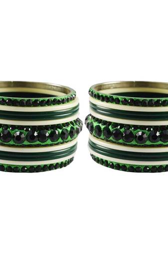 Multicolor Studded Jewellery Crystal Bangles And Bracelets